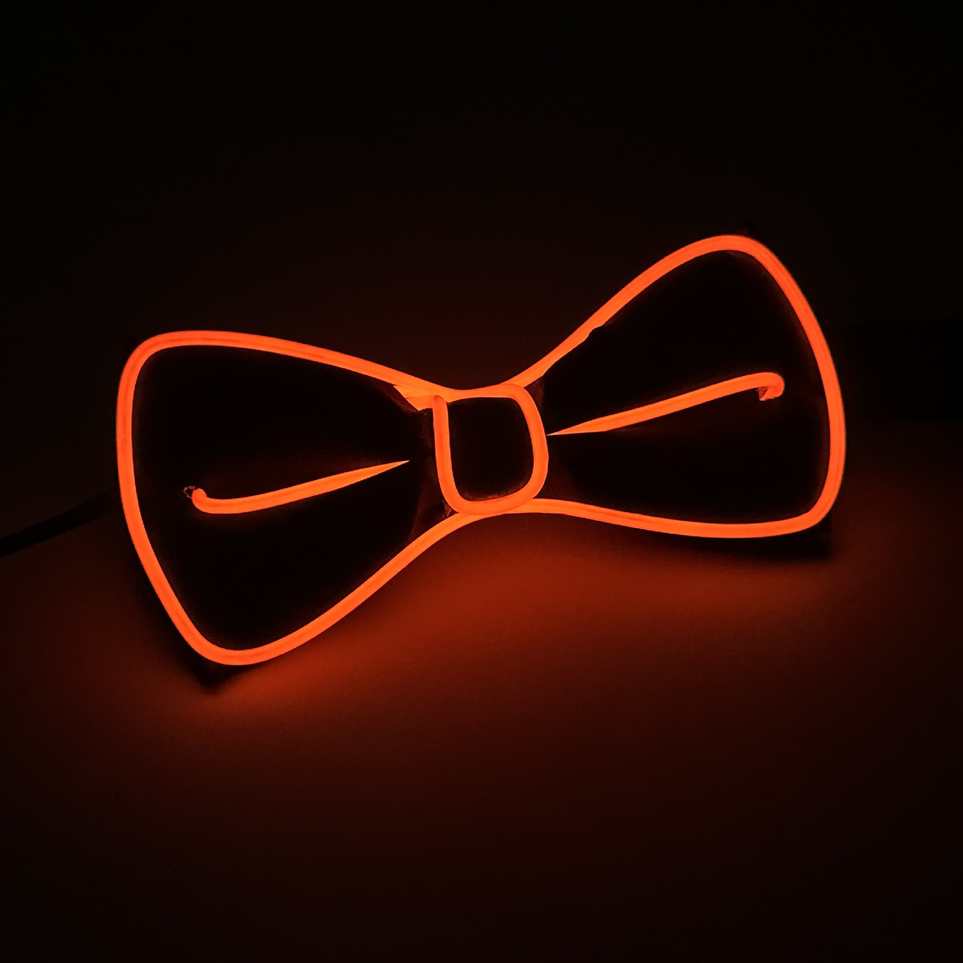 Novo led brilhante laço materiais brilhantes festival de aniversário halloween festa de casamento acessórios que brilham no escuro sd01: green