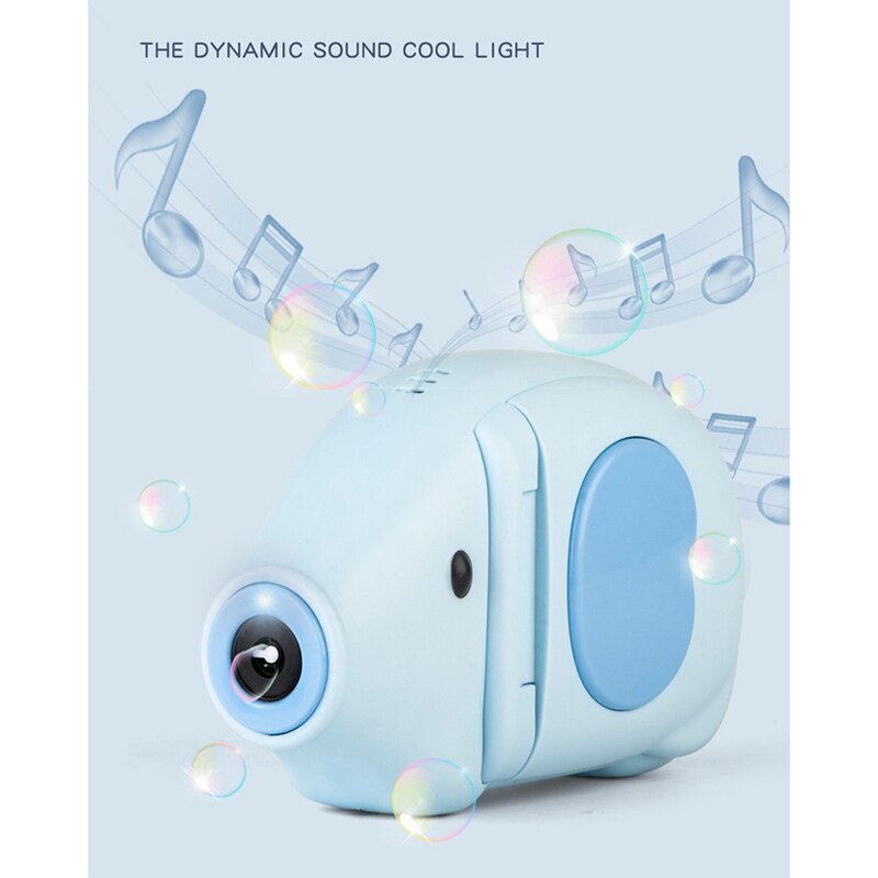 Bubble Machine Muzikale En Verlichting Automatische Bubble Maker Leuke Olifant Bubble Blower Camera Speelgoed Voor Kinderen Jongens Meisjes