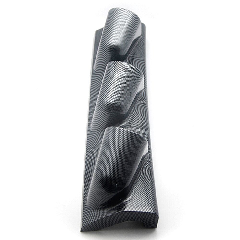 Dragon gauge carbon 2 " 52mm universak a-stolpe trippelhål instrumentbräda mätare pod mount hållare för högerstyrd