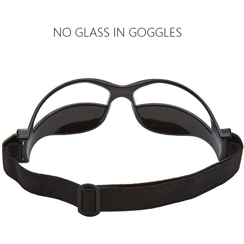 6 Pack Basketball Dribble Goggles Basketball Training Aid Dribbling Glasses Specs Team Sports Equipment