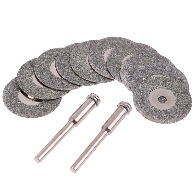 1Set Diamond Cutting Wheel Zaagbladen Afgesneden Discs Voor Rotary Power Tool 10 Stuks