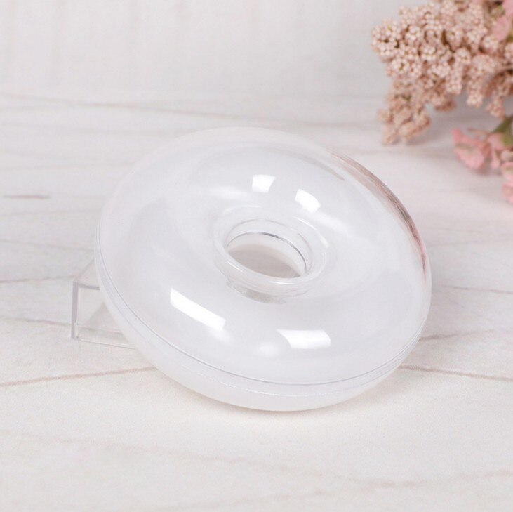 6 stk plastik donut slik baby shower plastik kasser bryllup baby fuldmåne fest slik snacks favor boks: 4