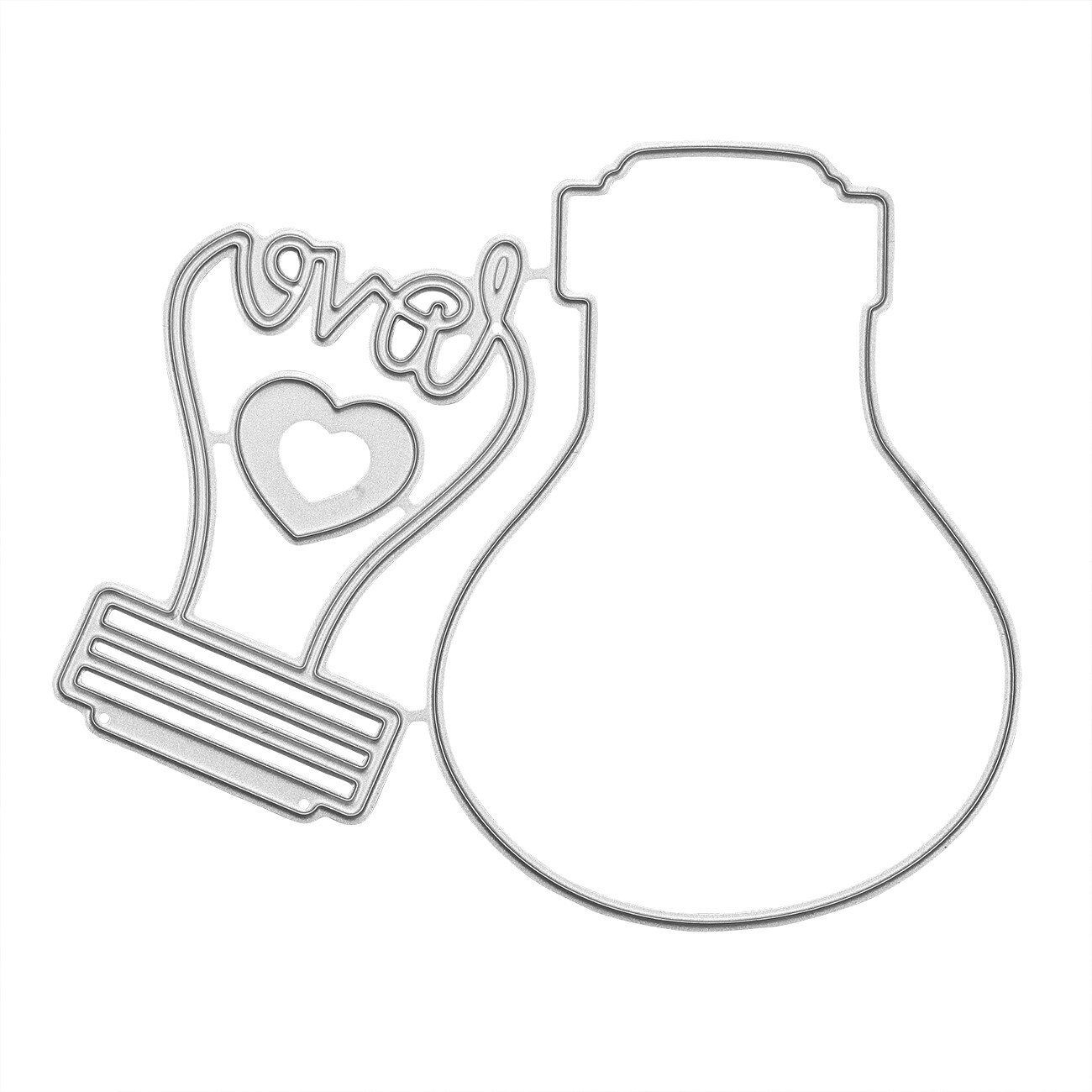 DIY Scrapbooking Embossing Paper Wedding Cards Die Cuts Photo Album Making Craft Metal Cutting Dies Circle Frame Stencils: 6