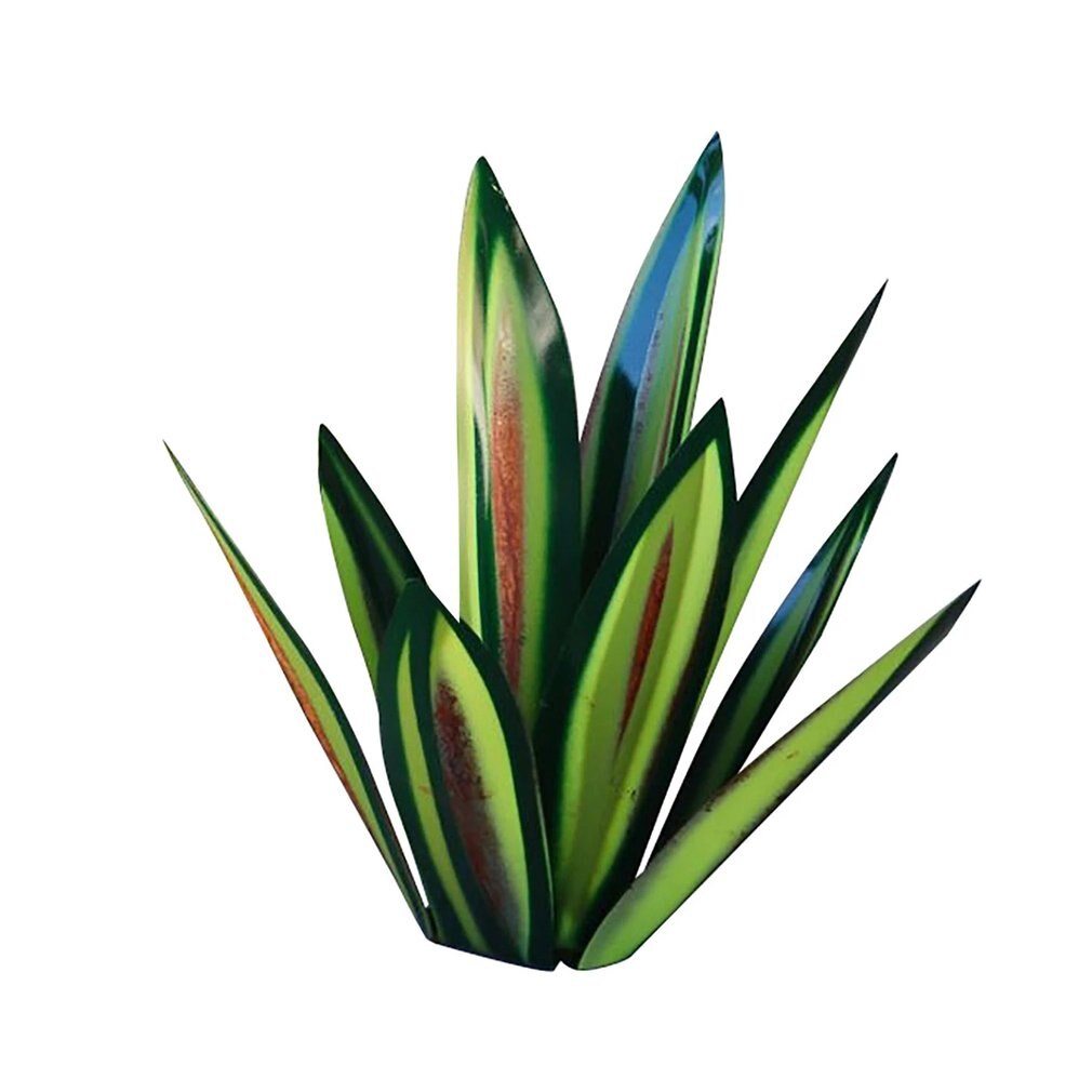 27cm Fer Art Tequila Plante Ornement BRICOLAGE de Décoration Créative Fer Ornement Et D'anniversaire Plante Ornement: type5