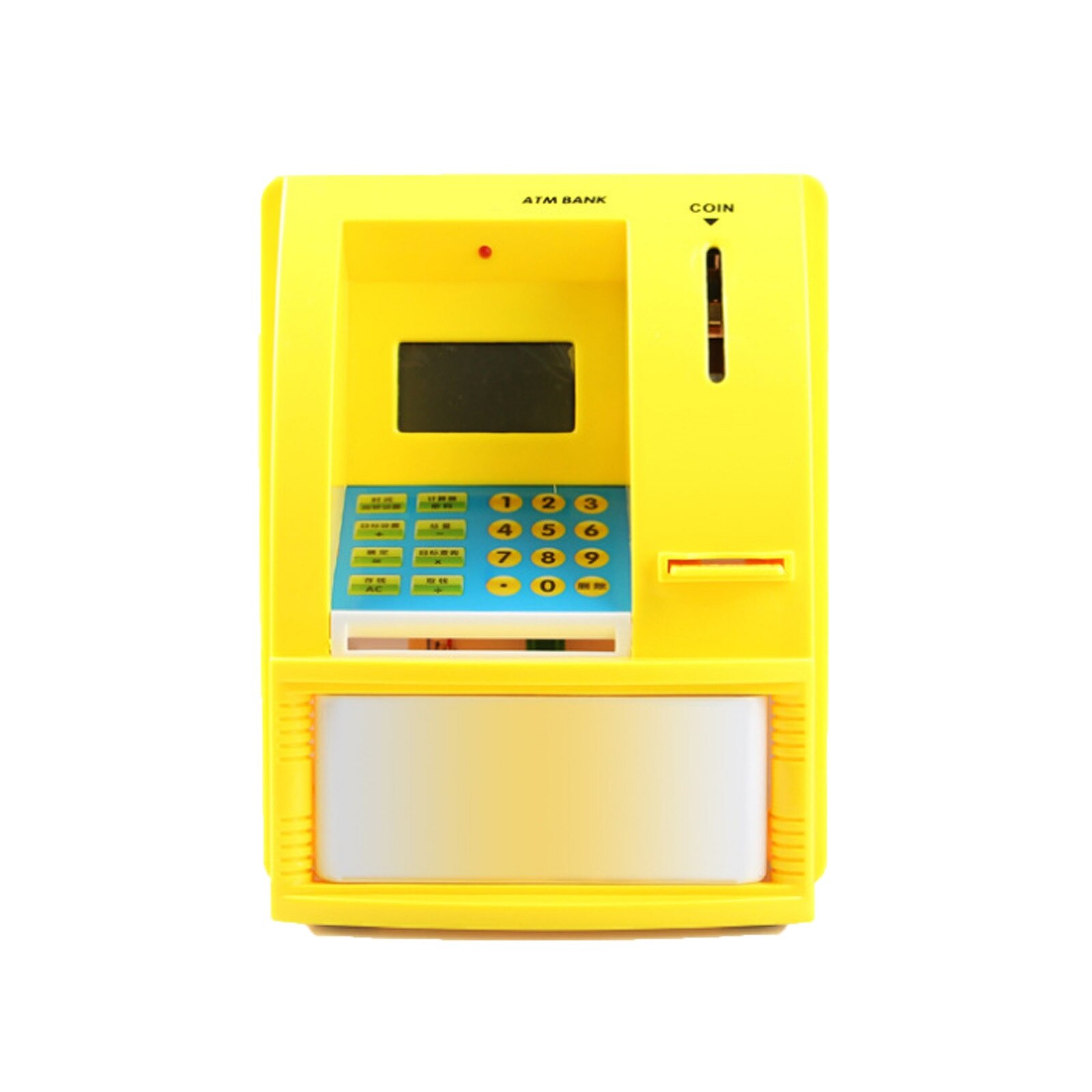 -selling Cartoon Automatic Deposit And Withdrawal Machine Children's Simulation Smart Password Bank Children's Toys: C