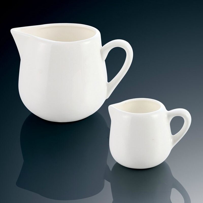 Tarro de cerámica para condimentos, recipiente para crema, taza, vajilla, utensilios de cocina blancos, jarra para azúcar, crema y leche