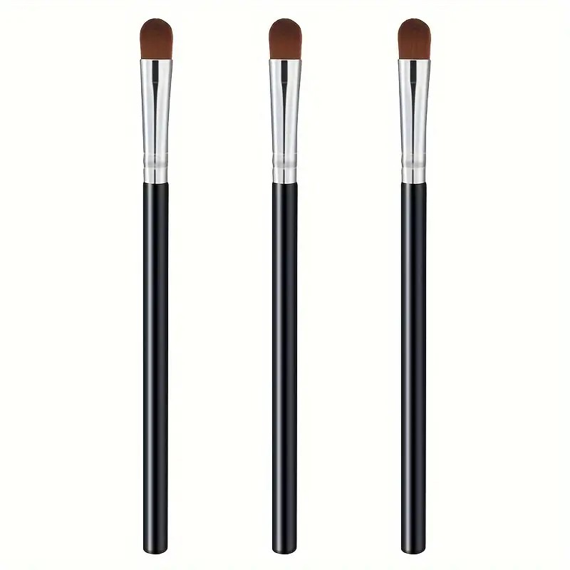 4 Uds pincel para difuminar los ojos, herramienta de maquillaje suave fino, juego de pinceles para sombra de ojos pincel delineador de ojos para mezclar sombra de ojos delineador de ojos, Ideal: Blanco