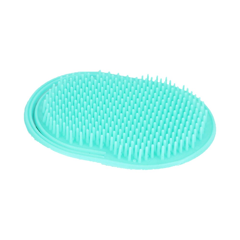 Hond Shampoo Borstel Kat Massage Kam Grooming Scrubber Borstel Zachte Siliconen Rubber Borstels Voor Honden Katten Cleaning Grooming Tool: brush