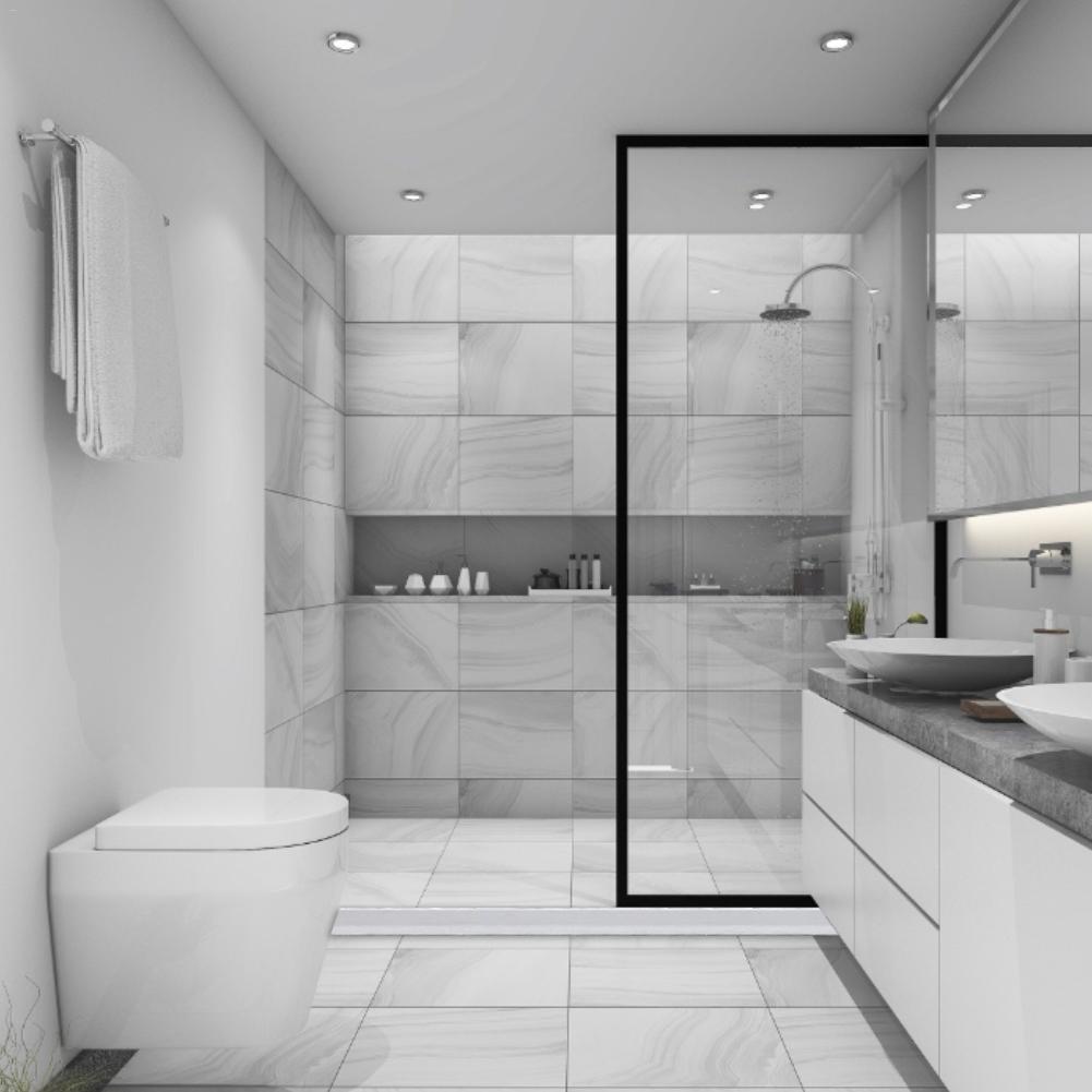 Dusjbarriere vannstopper bad vanntett stripe vannblokkering hjem forbedre dropshiping