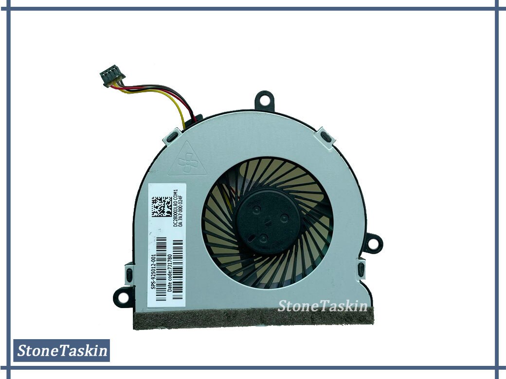 Original cpu cooling fan 925012-001 for HP 15-AC 15-BS Heatsink Fan DC28000JLR0 Laptop Fan 100% Tested
