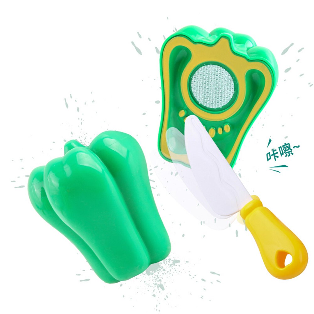 Pretend Play Set Plastic Food Toy DIY Cake Toy Cutting Fruit Vegetable Food Pretend Play Toys For Children Educational
