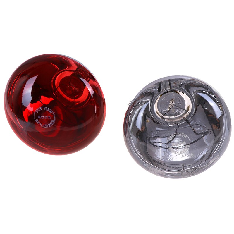 100/150/200/250W Farm Light Thermal Preservation Pig Chicken Heat Lamp Infrared Ray LED Hatch Dog Cat Red White Color