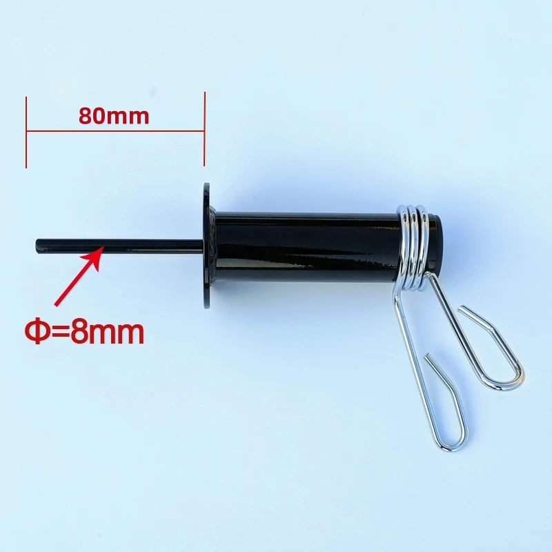 Fitness Weight Stack Pin Extender 8mm/10mm Home Gym Replacement Barbell Weigth Plate Loading Pin For Add Weight to Gym Equipment: Brown