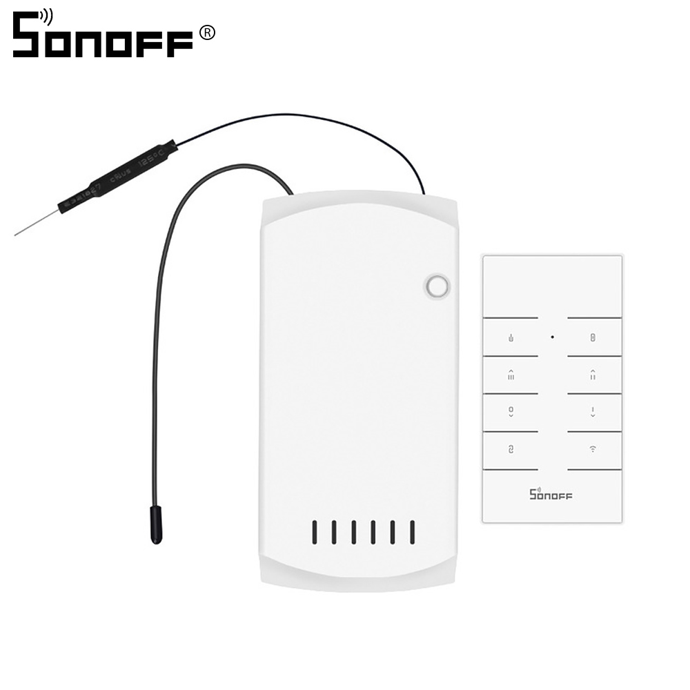 Sonoff ifan 03 rm433 slimme schakelaar ontvanger zender wifi afstandsbediening plafondventilator lichtsnelheidsregelaar dimmer google home: Ifan 03 en  rm433
