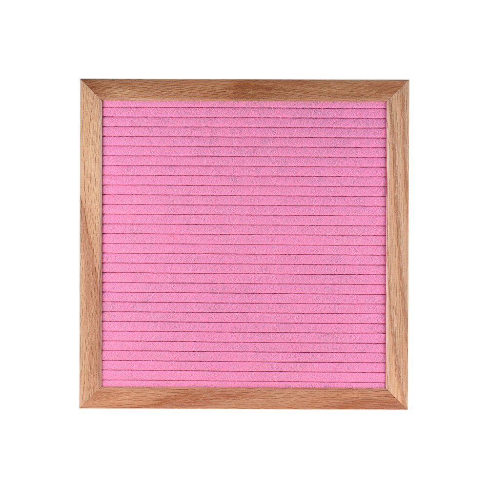Felt Letter Board Message Board Bulletin Board Home Office Decor Oak Frame White Letters Symbols Numbers Characters Bag