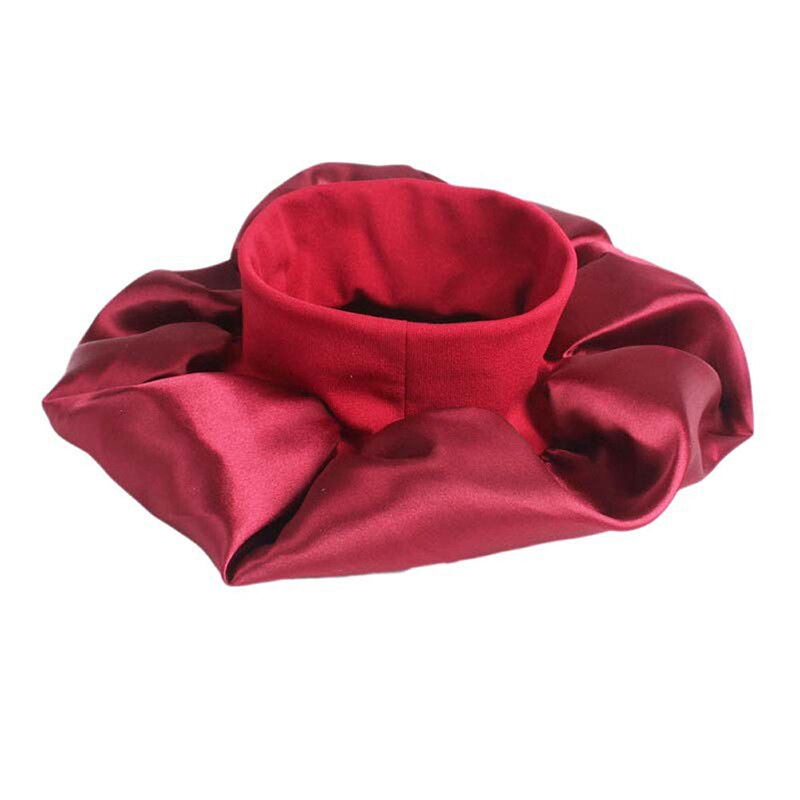 Hair Bonnet for Sleeping Satin Hair Wrap Silk Night Sleep Cap Bonet Satin Long Hair Care Hats for Women Head Cover Shower Cap