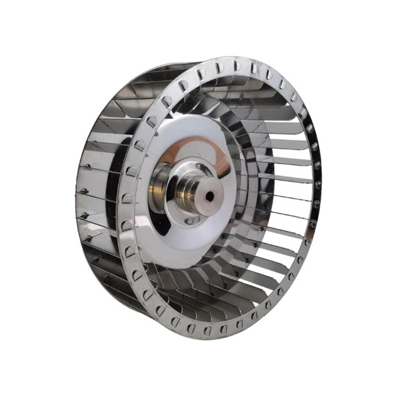 Moteur de turbine à palette centrifuge, arbre de turbine de ventilateur en aluminium, petite roue de pale 155 156 190mm