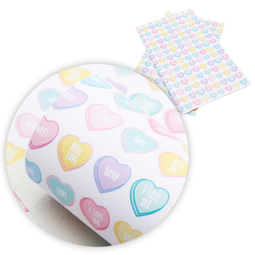20*34cm Valentinstag Liebe Herz Synthetische Leder Stoff, DIY Handgemachte Materialien Für, Der Ohrringe, 1Yc3529: 1060345001
