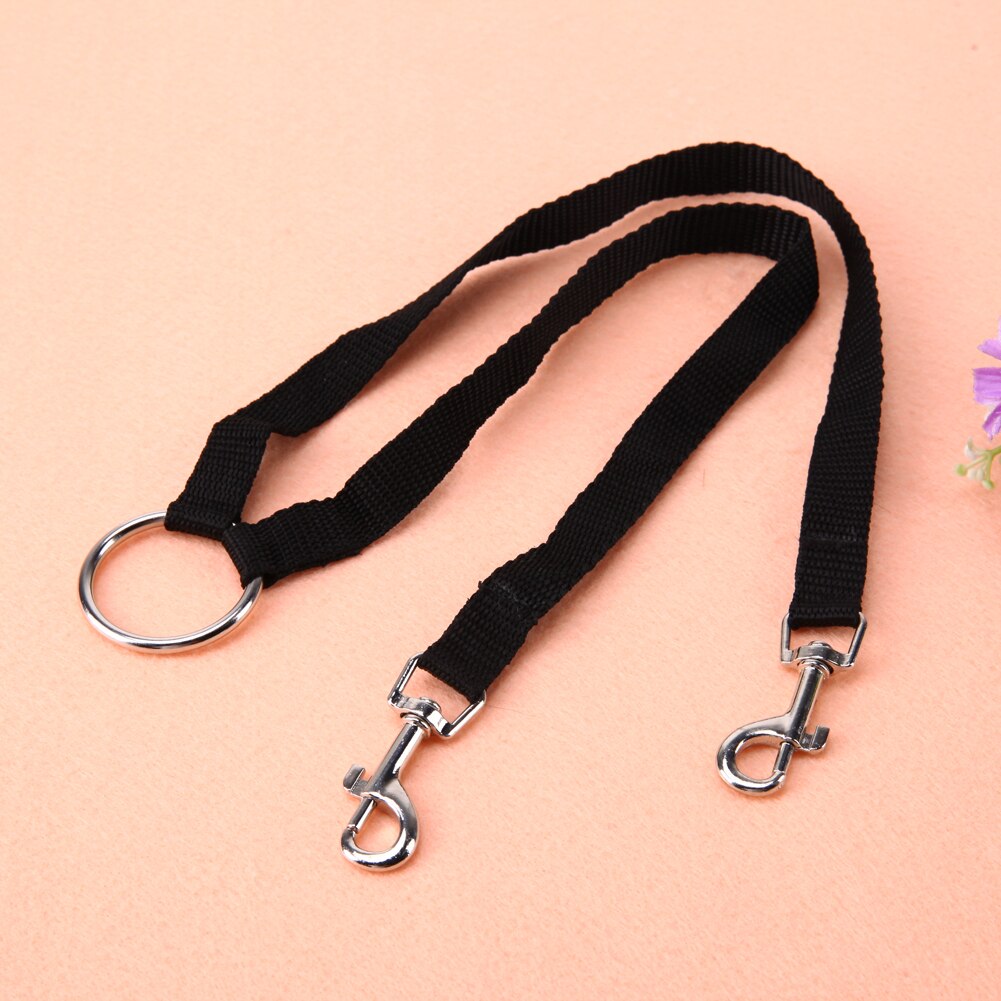 Nylon Dubbele Dual Twee Huisdieren Honden Leash 2 Way Koppeling Lopen Ketting