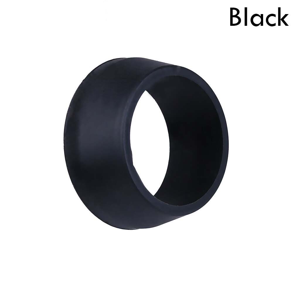 1Pcs Silicone Waterproof Bicycle Seatpost Case Protective Ring 4 Colors Mountain/Road Bike Seat Post Rubber Ring Cover: black / S