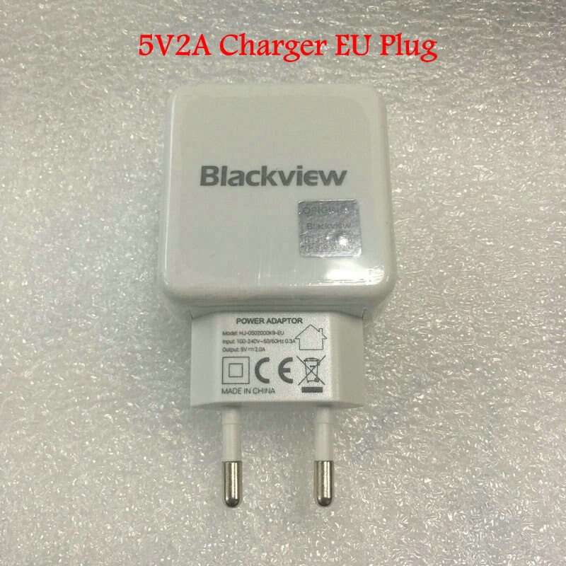 AVY Für Original Blackview BV7000 BV6300 Pro BV5900 BV6100 5V 2A 10W Eu-stecker Reise Ladegerät Stecker 9mm Typ C USB Kabel