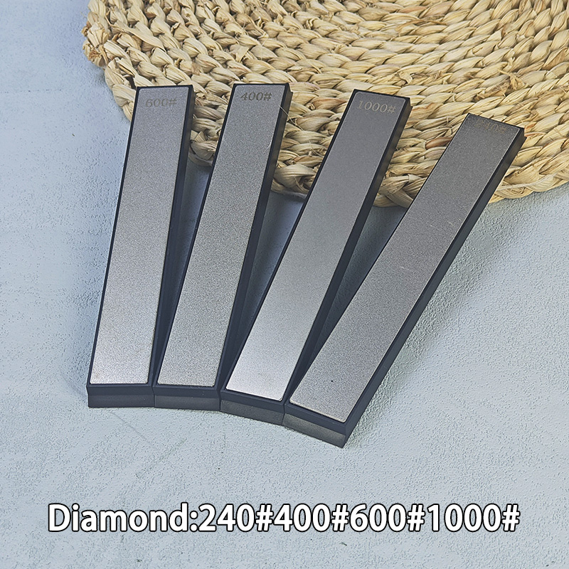 Angle Fixed Knife Sharpener Sharpening Stone Kitchen Grinding System Honing Diamond Grinder Woodwork Tool Whetstone: black