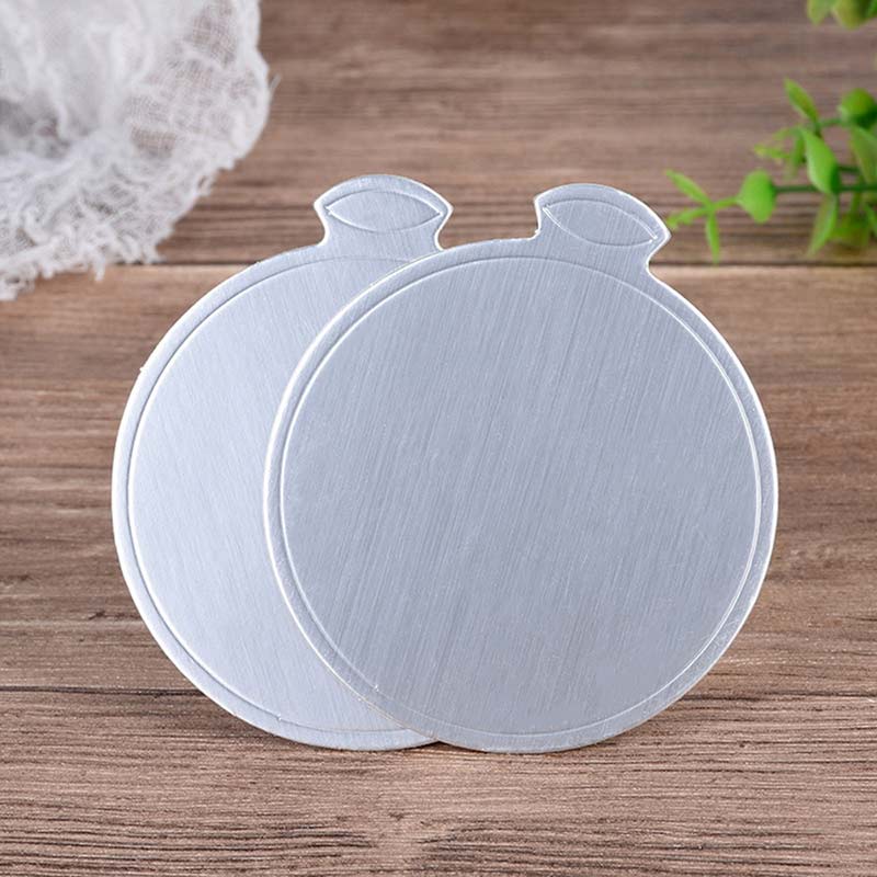 Pack von 100 Runde Kuchen Bretter Dekorative Einweg Kuchen Pizza Kreis Karton Kuchen Karton Kuchen Papier Bretter