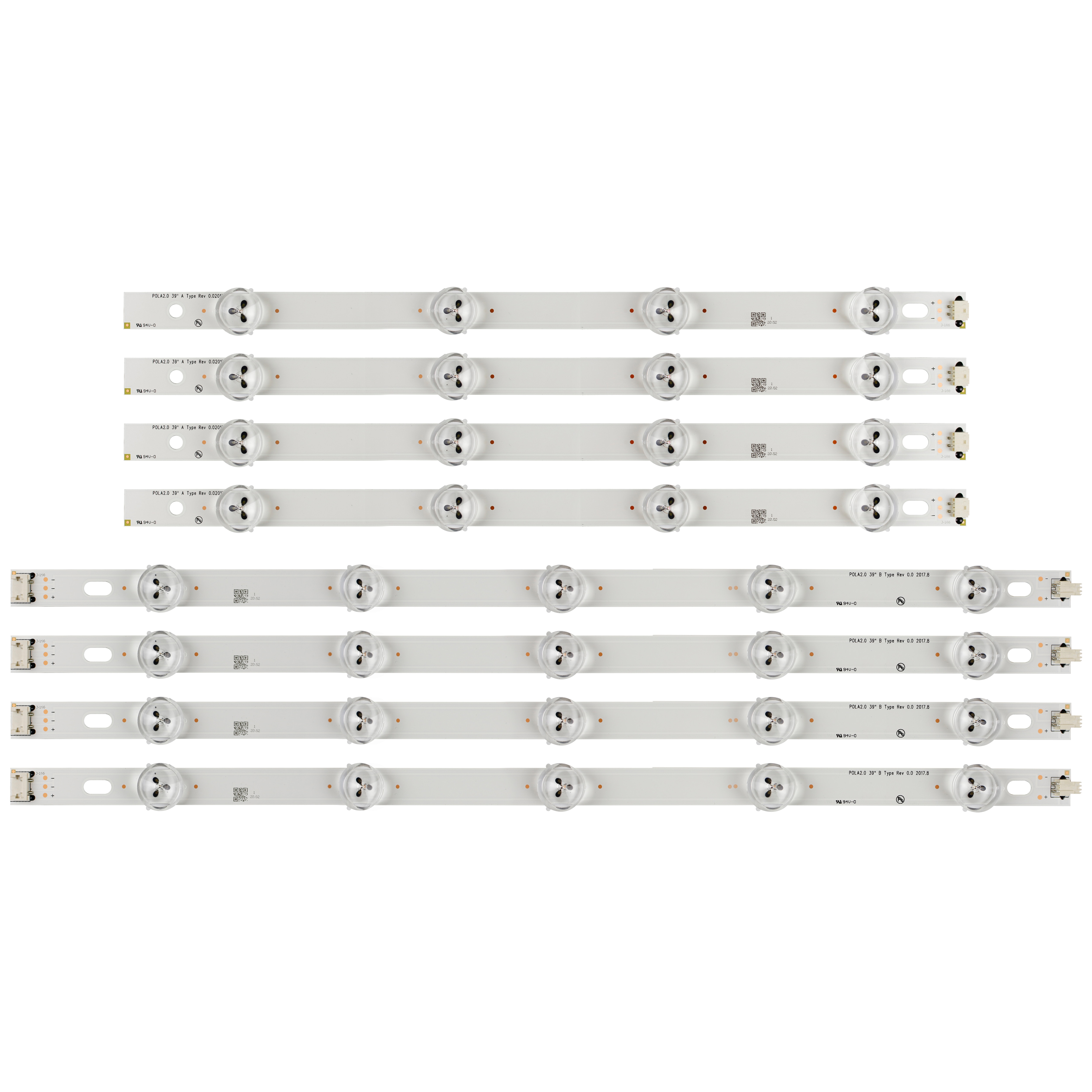 LED Baggrundslys Strip 9 Lamper til LG 39" TV - HC390DUN-VCFP1