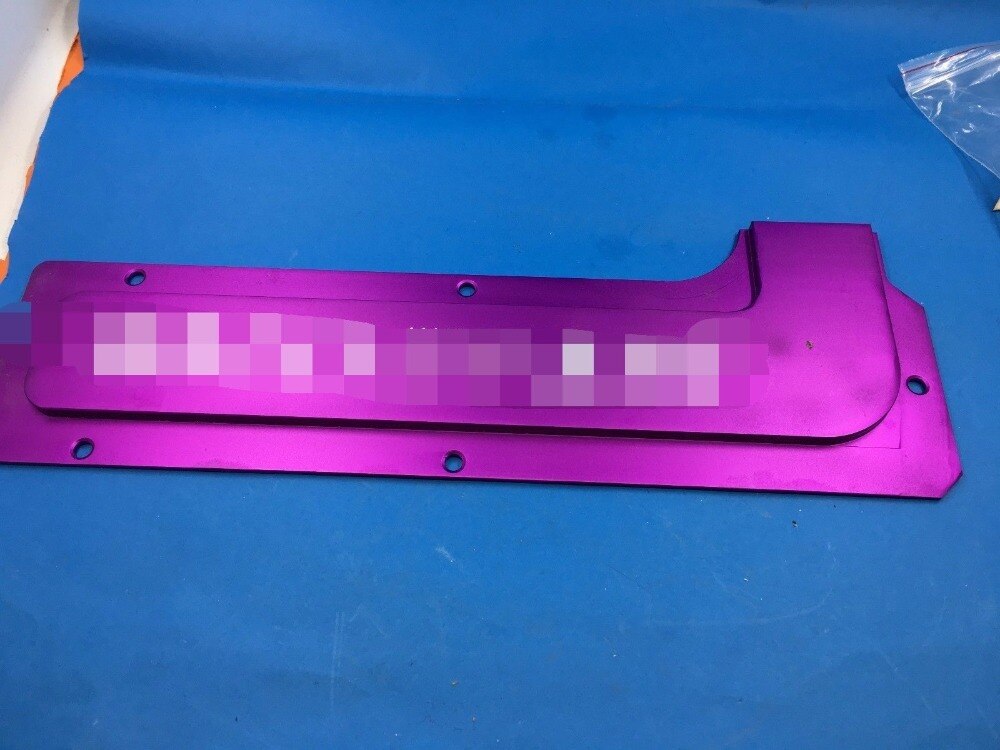 Couvercle de bougie d'allumage en aluminium, flambant neuf pour MITSUBISHI éclipse 4G63 1995-2003 violet