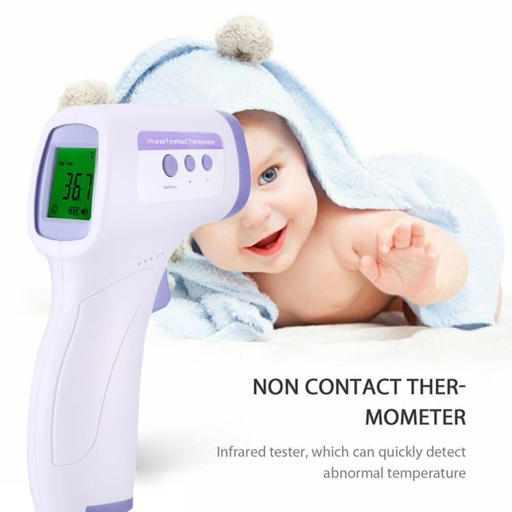 Handheld Portable Non-Contact Infrared Thermometer High Precision Thermometer Industrial Temperature Meter Tool