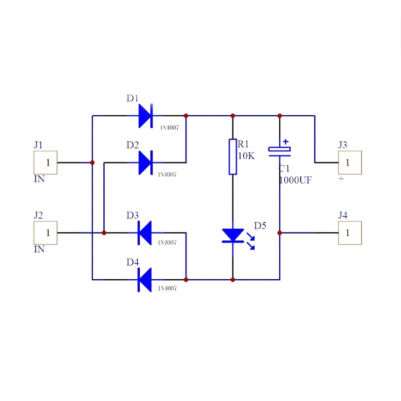 Ac-dc konverter 6/12/24v to 12v fuldbro ensretter filter strømforsyningsmodul  x6ha