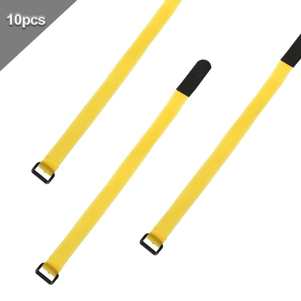 Multifunctional Bicycle Fixing Belt With Velcro Tape Binding Belt With Excellent Bicycle Accessories: Yellow