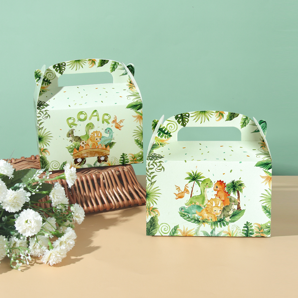 Roar Dinosaur Disposable Tableware 1st Birthday Party Decorations Kids Boys Favors Jurassic World Dino Baby Shower Supplies