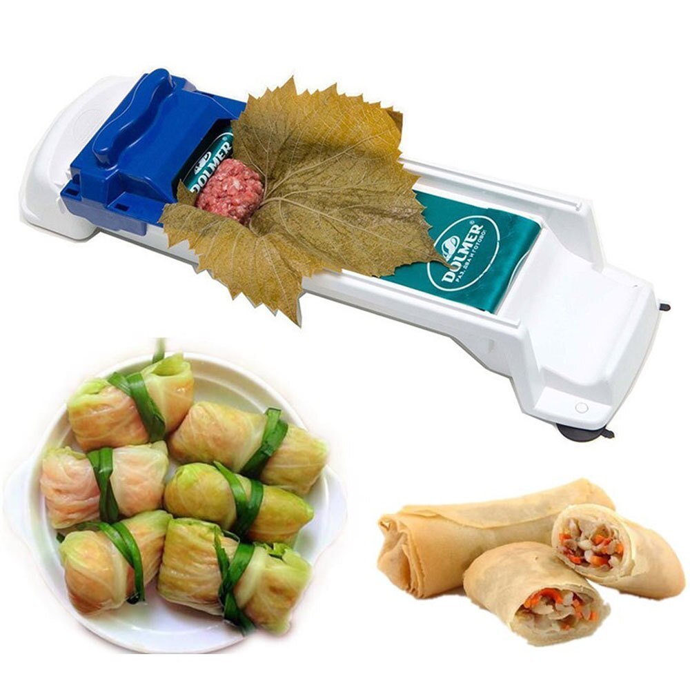 Sushi Vegetable Roller Cabbage Leave Grape Leaf Machine Sushi Mold Vegetable Meat Rolling Tool for Dolma Sushi Kitchen