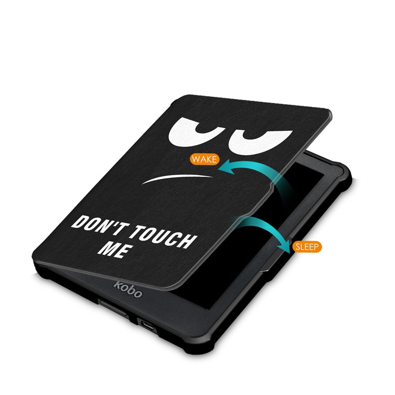 Case for Kobo Clara HD 6 inch Ebook Reader Protective Smart Cover For kobo clara hd N249 6.0" PU Leather Slim Magnetic Case