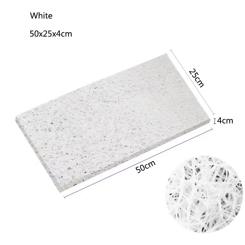 Aquariumfilter Super Dik Biochemisch Filter Plastic Mesh Rotan Spons Voor Aquarium Aquarium Bio Katoen Schuim Skimmer 4Cm: Rood