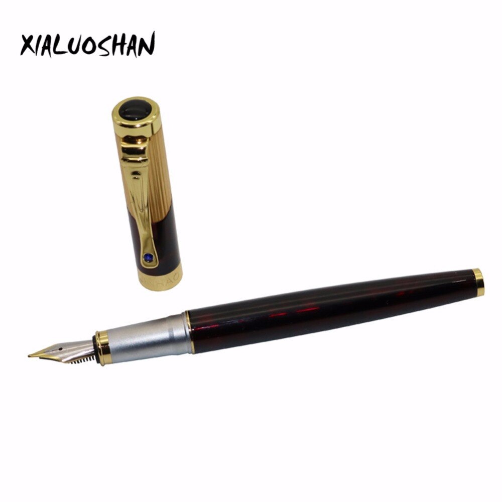 1 Pcs Student Medium 0.5mm Nib Fountain Pen The Best Give Friend School Stationery Jinhao 9009