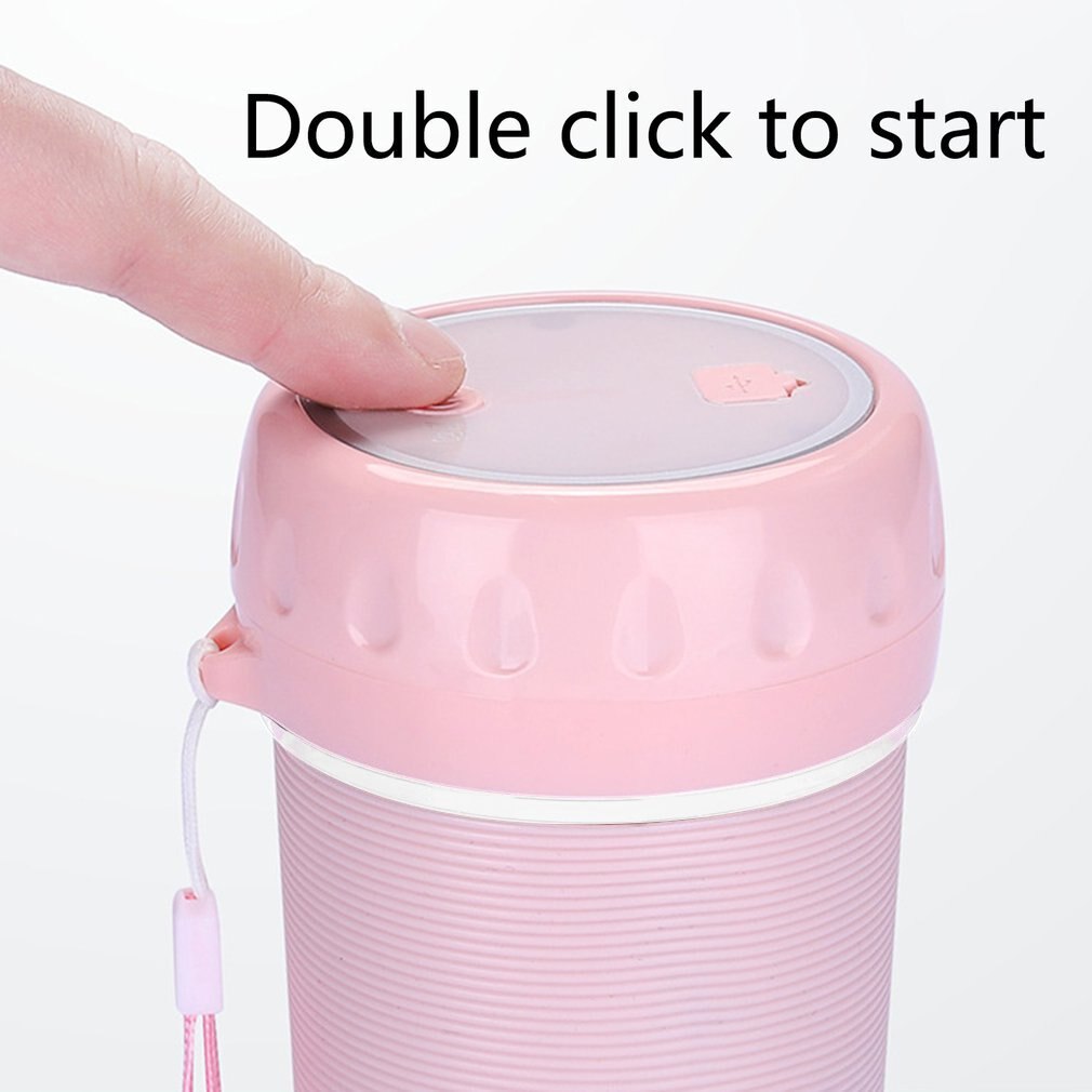 Licuadora eléctrica pequeña de frutas, batidora de alimentos, mini procesadora de alimentos, licuadora eléctrica de 300ML, mezcladora de cocina, exprimidor de fruta