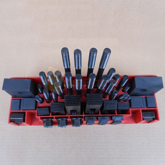 Milling Machine Clamping Set 58pcs Mill Clamp Kit Vice M12 58pcs Clamping Tool