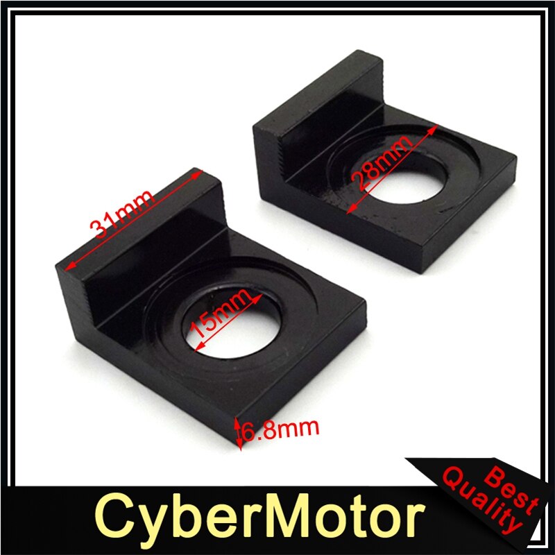 15mm- kjederjusteringsspenning alex block for kinesisk motorsykkel motorsykkel ssr crf 50 50cc 70cc 90cc 110cc 125cc 140cc 150cc 160cc