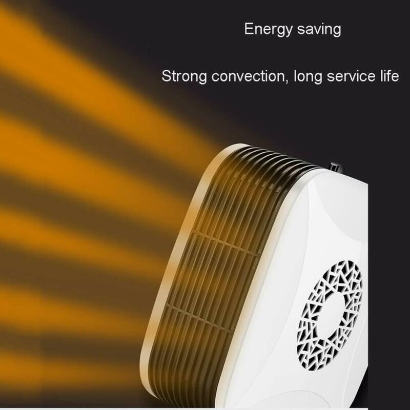 Newest Portable Mini Electric Heaters Portable Desk Space Heater Noiseless Winter Warmer Fan Air Blower