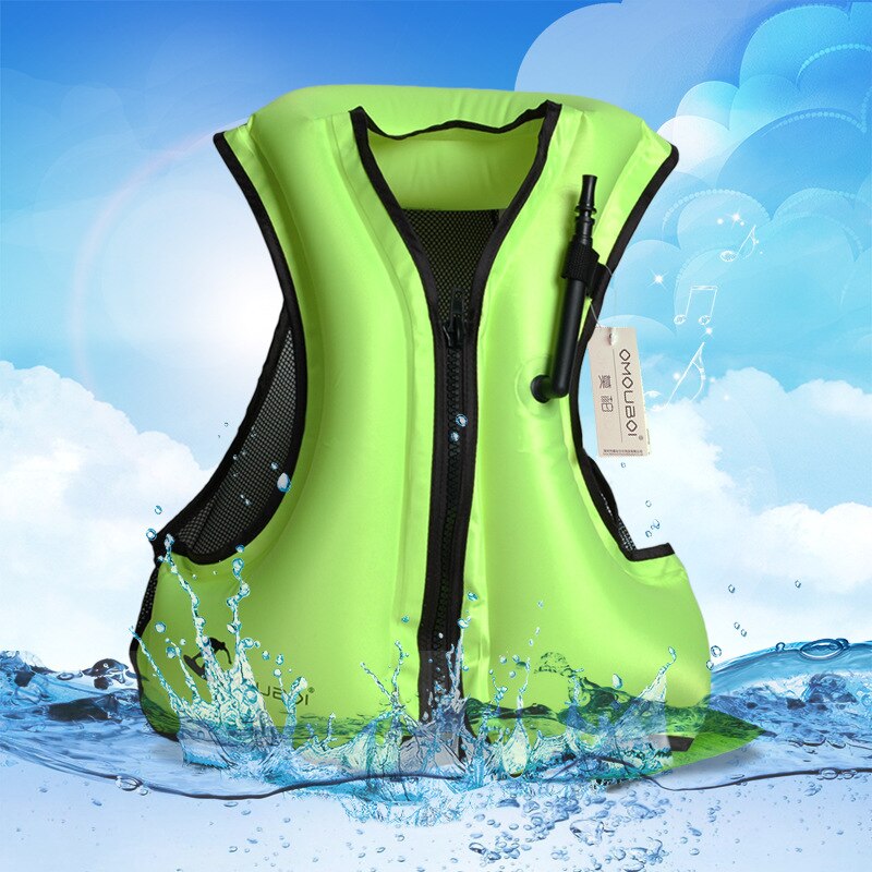 Surf gonflable gilets de sauvetage enfants plongée en apnée gilet de flottabilité adulte grande taille flottabilité bateau pêche gilet de sauvetage