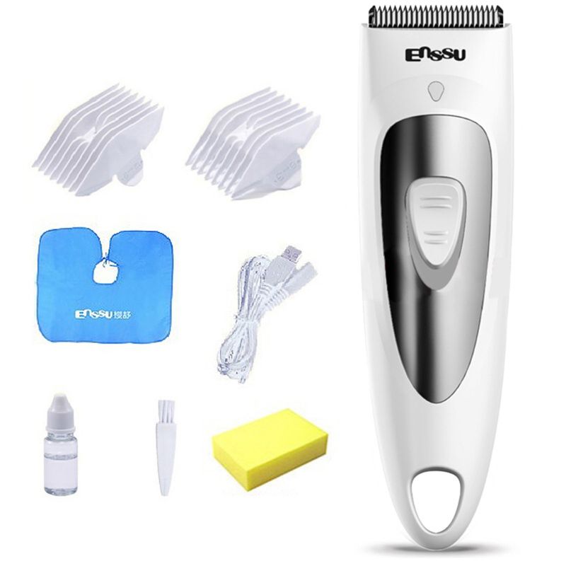 Baby freundlicher Haar Haarschneidemaschine Wasserdicht mit Licht stumm Stumm Kind Haar Trimmer J60B: Ursprünglich Titel