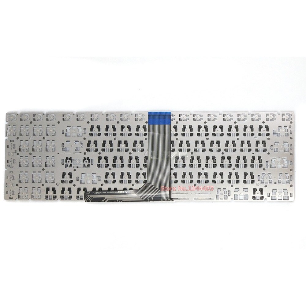 laptop keyboard for MSI GL62 GL72 6QC 6QD 6QF Black Without Backlit Without Frame US Crystal Key