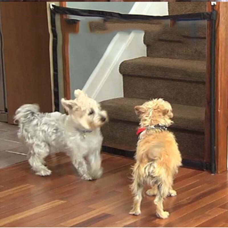Barrière d'isolement Portable et pliante pour chien | Filet de Protection, avec porte, pour animaux domestiques, chiens