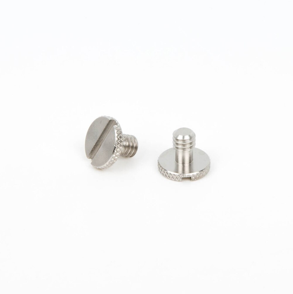 Tornillo de cámara fr Sachtler de liberación rápida, carcasa de cuero, jaula, cardán, trípode deslizante, soporte de placa de cabeza fluida QR, 5 piezas, 1/4 pulgadas
