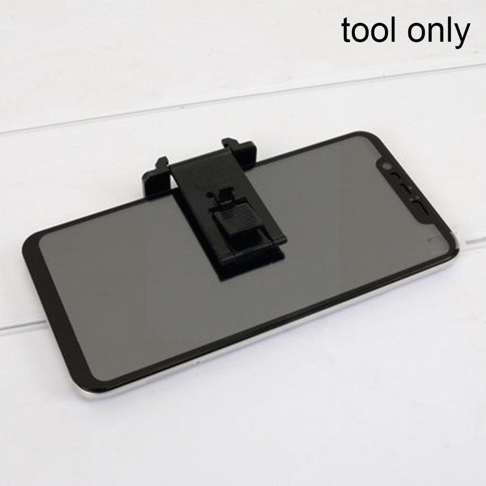 Universal Mobile Phone Applicator Tempered Screen Protector Set Film Pasting Installation Fast Film Tool Applicator Pasting U6p2