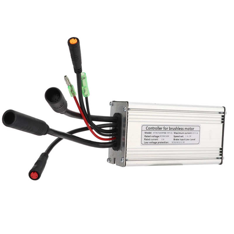 22A Sine Wave Controller Durable Sensitive 36V/48V Sine Wave Controller Waterproof Easy Installation Stable for 500W Brushless