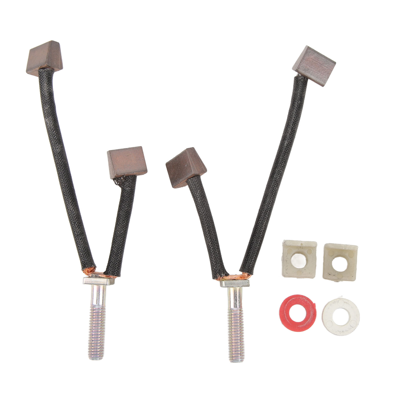 6 teile/satz Atv Motor Metall Carbon Pinsel Kits Ersatzteile Carbon Pinsel Starke Leistung Ausgang Für 2000 Bis 5000lb Winden: Default Title