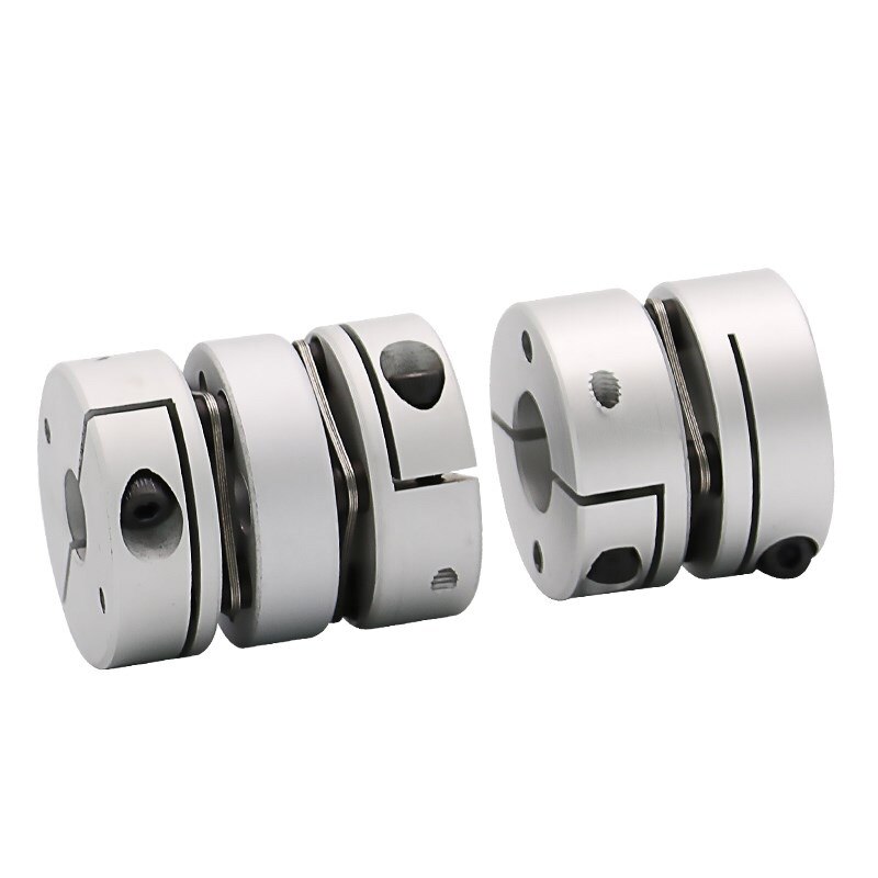 Membran kupplung aluminium legierung flexible einzel-und doppel membran welle kupplung stepping servo motor hohe drehmoment koppler